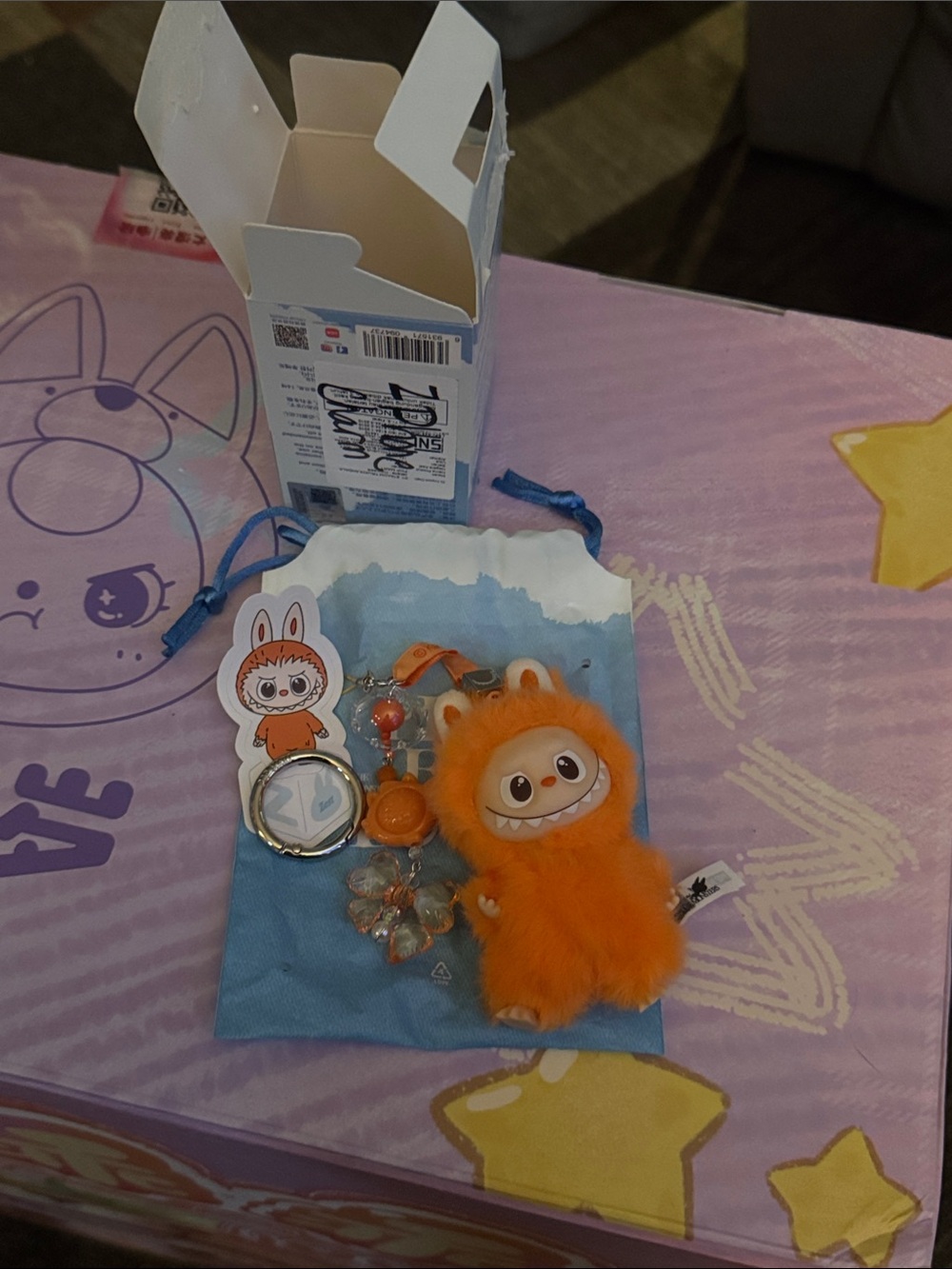 Custom Z Labubu phone charm!